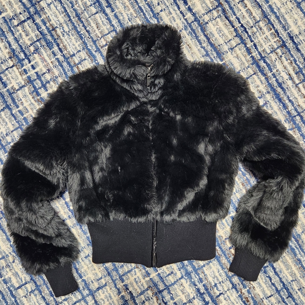 Jou Jou Black Teddy Jacket